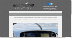 Desktop Screenshot of goldstandardaviation.com
